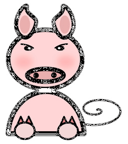 Unhappy Pig